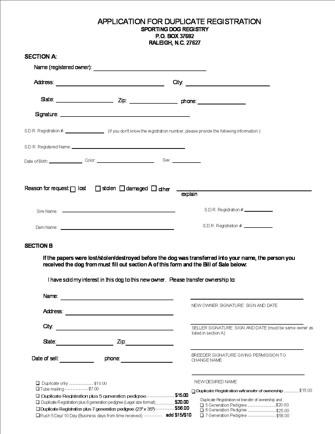 Sporting Dog Registry American Pit Bull Terrier